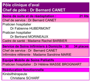 pole clinique d aval